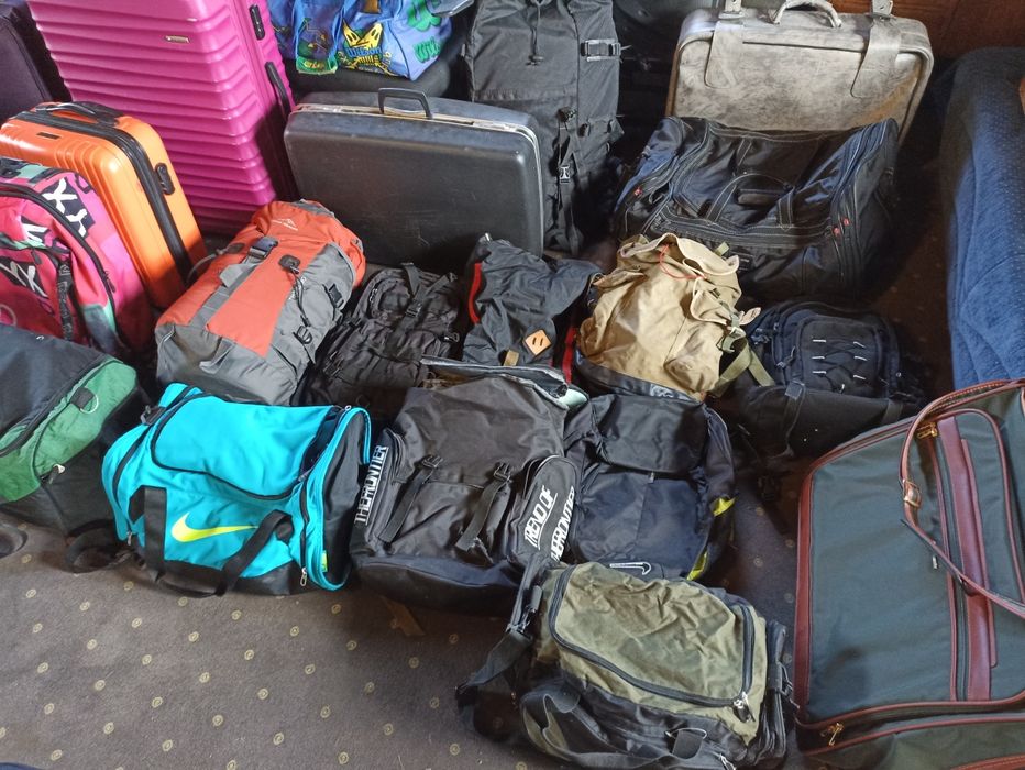 Walizki, torby, plecaki,do laptopa itp. stan bdb.