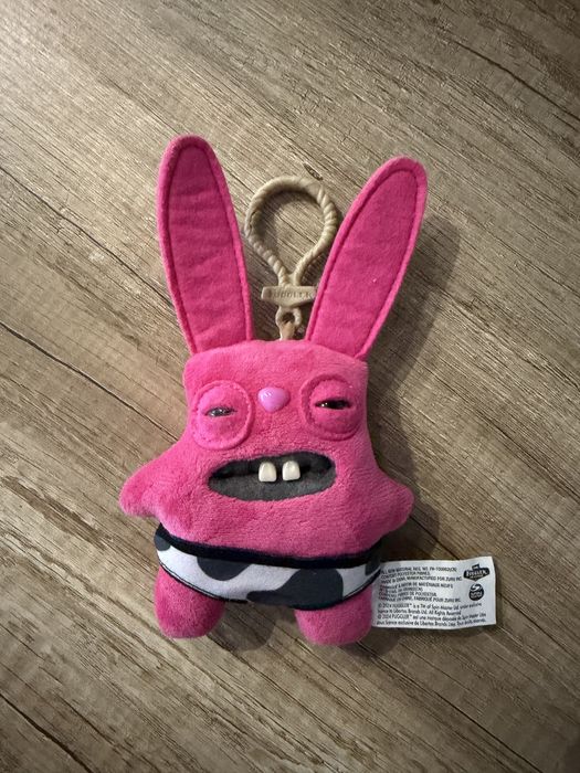 Мягкий брелок Fuggler модели "Розовая Ярость" (Rabid Rabbit)