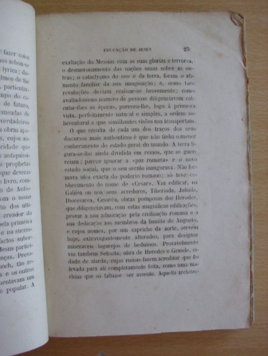 Vida de Jesus de Ernest Renan