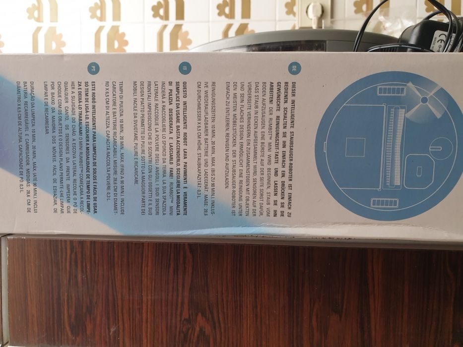 Robot de limpeza Rumboti em óptimo estado