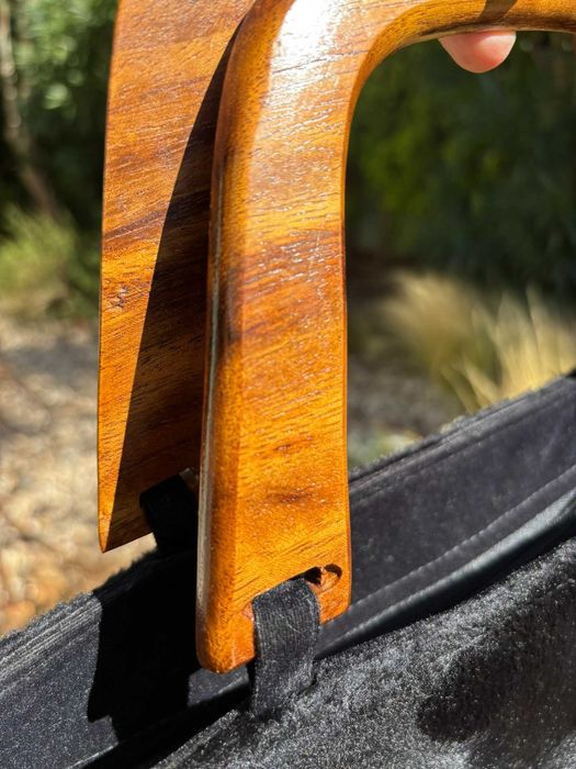 Mala Boho Veludo pegas Madeira made in Thai