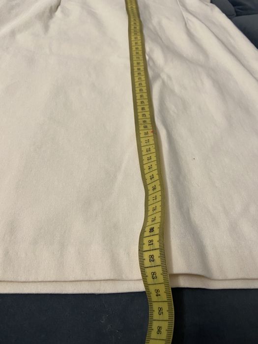 Sukienka mini ołówkowa kremowa S/M ASOS