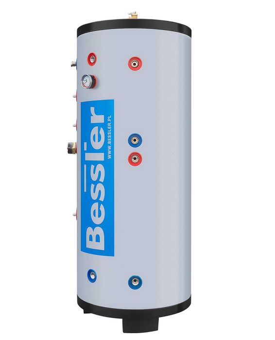 Zasobnik CWU bojler NIERDZEWNY 200l podwójna wężownica 2,75 m²