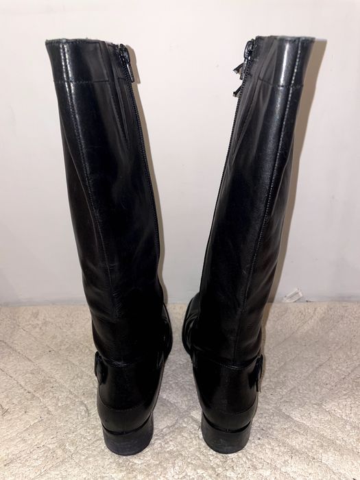 Kozaki wiązane czarne