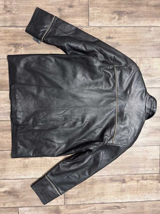 Шкіряна чоловіча куртка 58/3XL