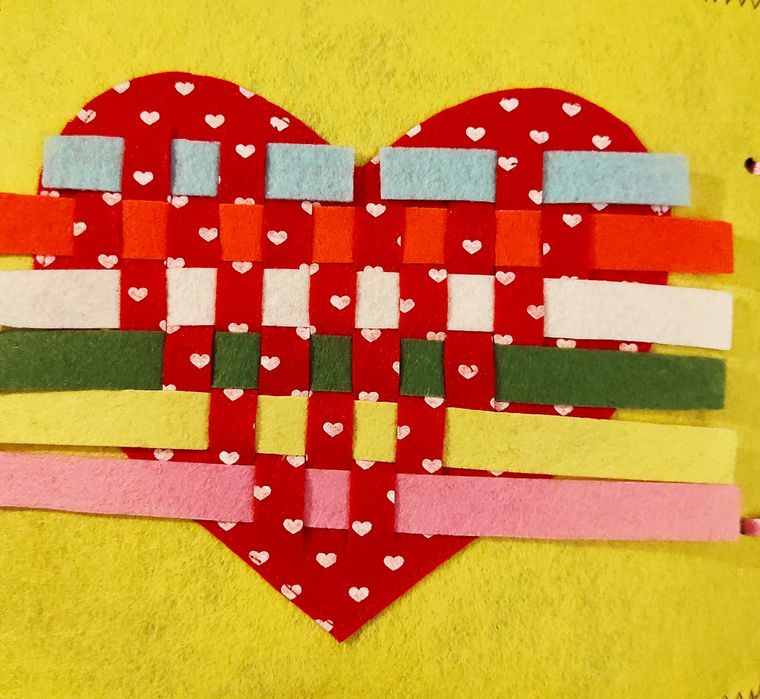 Książeczka sensoryczna hand made