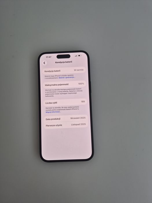 Iphone 16 plus na gwarancji
