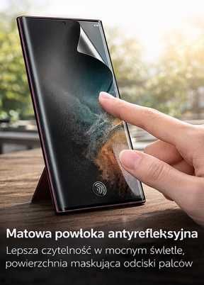 Folia ochronna Matowa i Prywatyzująca - IPhone 17