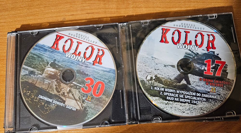 Kolor wojny- komplet sześciu dvd