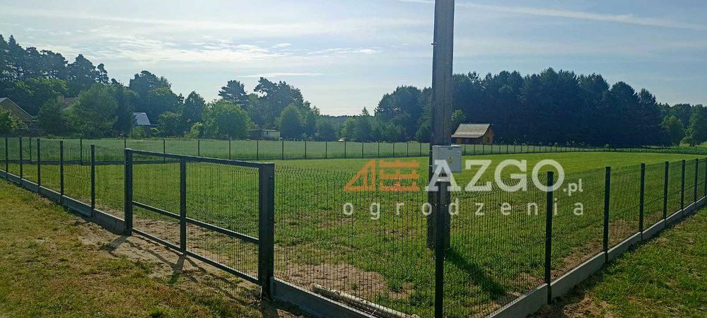 Panel Ogrodzenie panelowe 3D płot siatka 3D słupki panele podmurówka