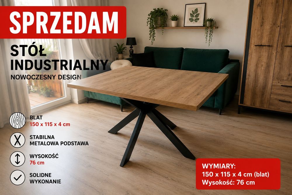 Stół industrialny
