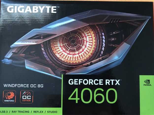 Gigabyte Graphics Card Nvidia RTX 4060 Eagle OC 8GB GDDR6 DLSS64740395166594120