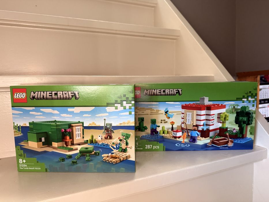 Minecraft domek tnt lego