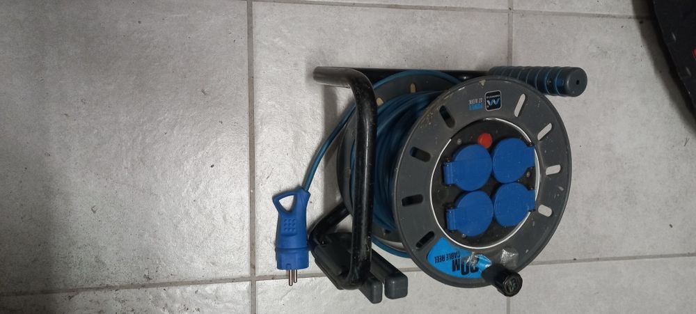 Przedłużacz bębnowy kabel 20m