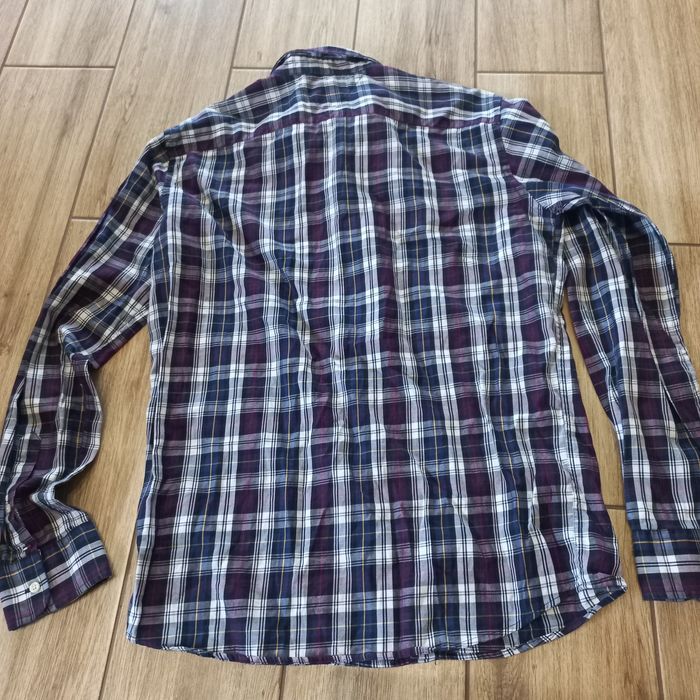Tommy  Hilfiger- męska koszula  w kratkę-M