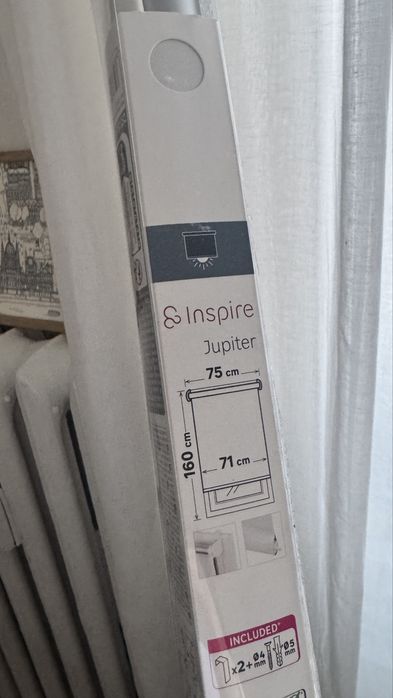 Roleta zaciemniajaca Inspire Jupiter 75x160cm