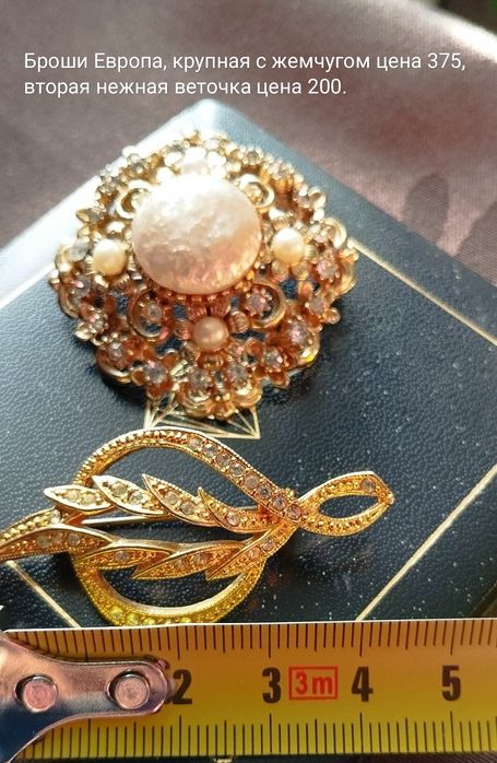 Брошь Европа, дресклипса