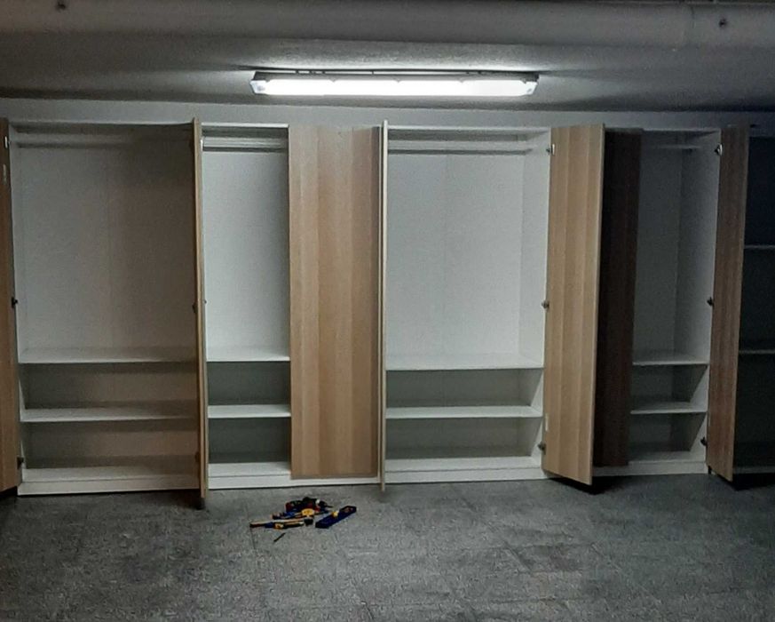 Montagem e instalação de móveis. Ikea, Jisk, Conforama, Beliani e outros.