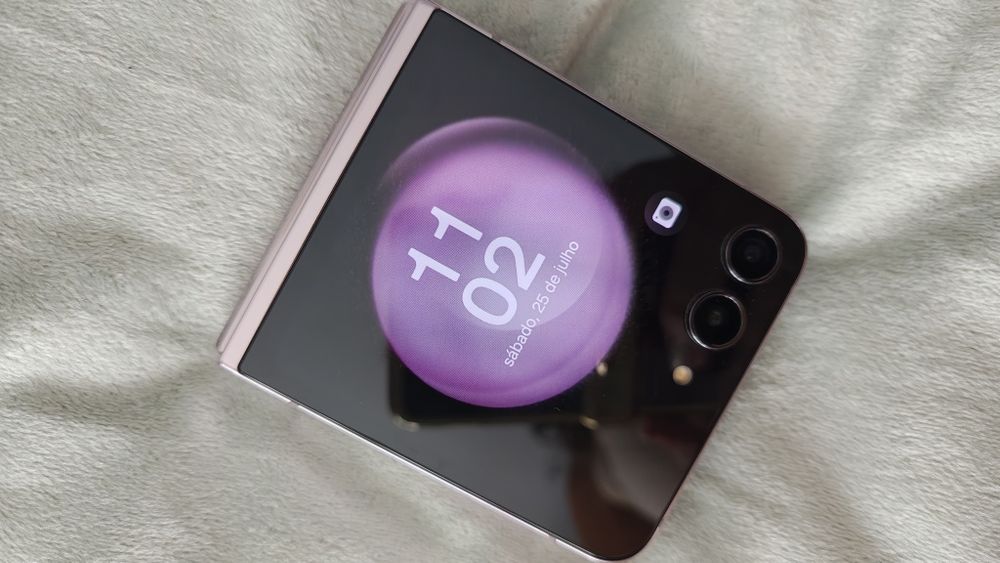 Samsung Z Flip 5 lilás oferta capa COM GARANTIA DA MARCA