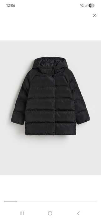 Зимова куртка пуховик Reserved для дівчинки