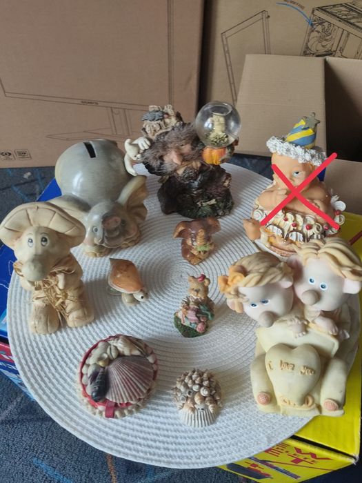 Figurki gipsowe wymienię za kawe