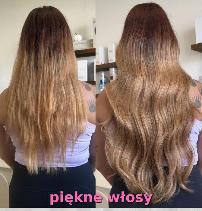 Bezinwazyjne przedłużanie włosów!!!BEZ LIMITU!!!Kraków i okolice.