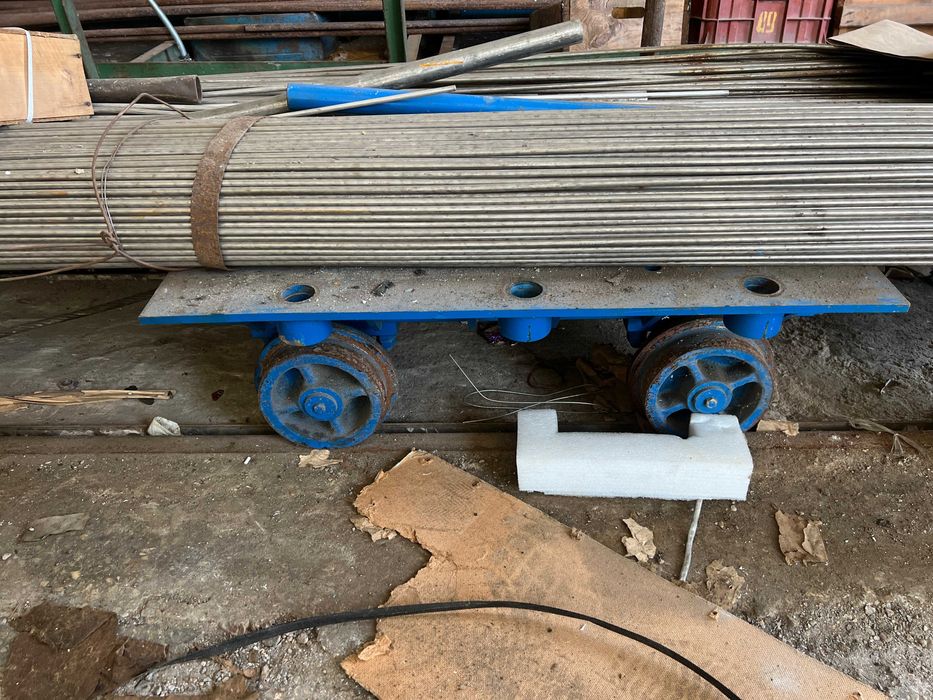 Рольган (ролики) для металевого прокату. Лебідка.