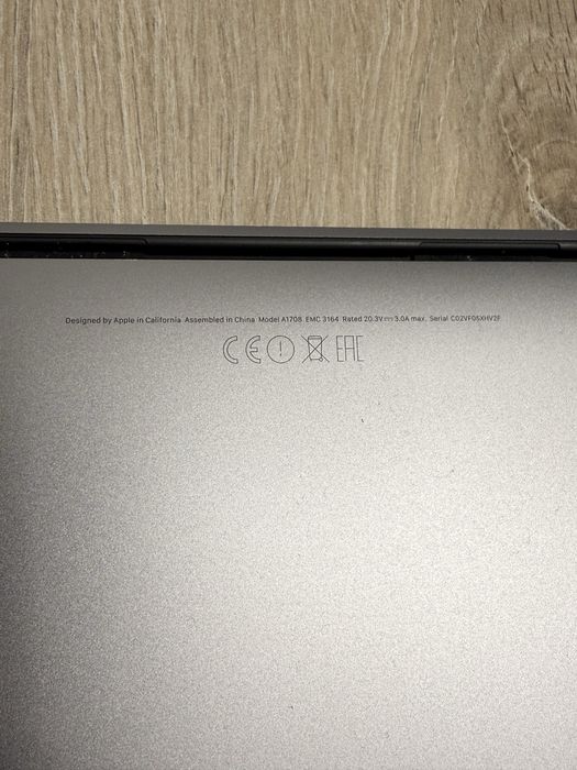 MacBook Pro 13” (A1708)