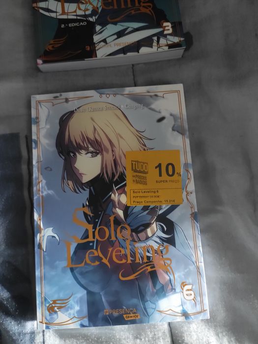 Solo Leveling volumes 1 ao 12 em português