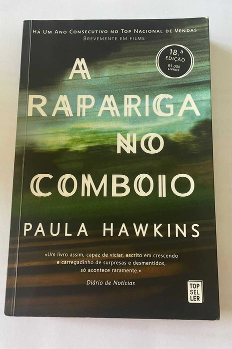 Livro A Rapariga no Comboio - Paula Hawkins