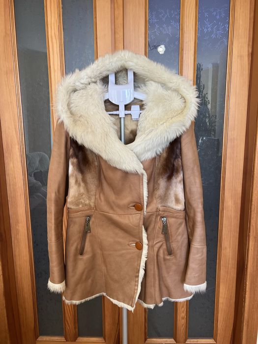 Дубленка шубка натуральне хутро