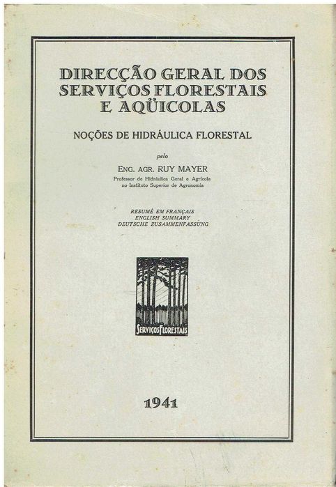 14505
	
Noções de hidráulica florestal 
de Rui Mayer.
