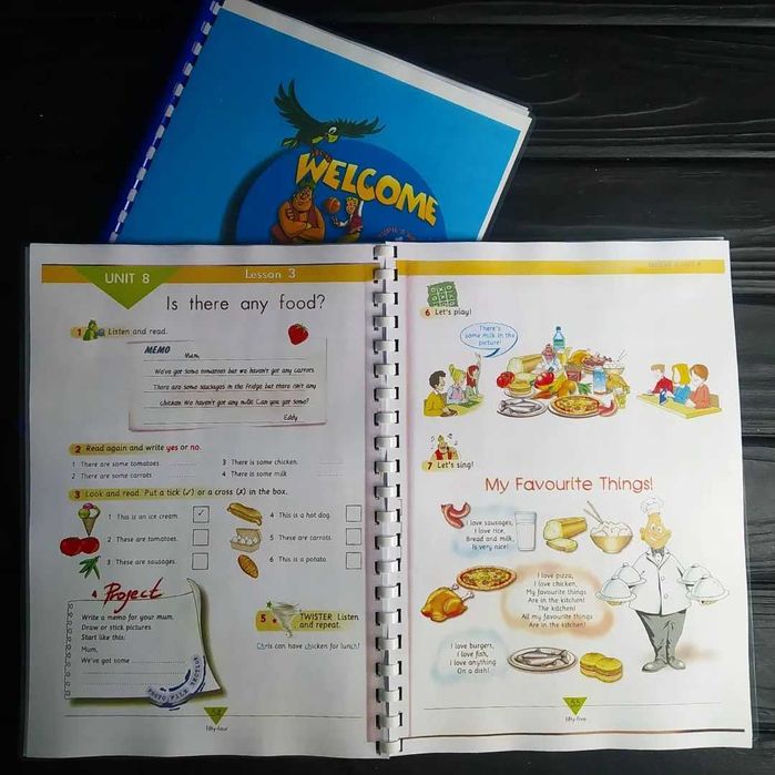 Welcome - 1 - англійська мова для дітей (комплект)