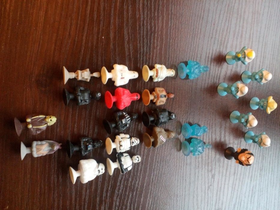 Stikeez Star Wars i smerfy z Lidla