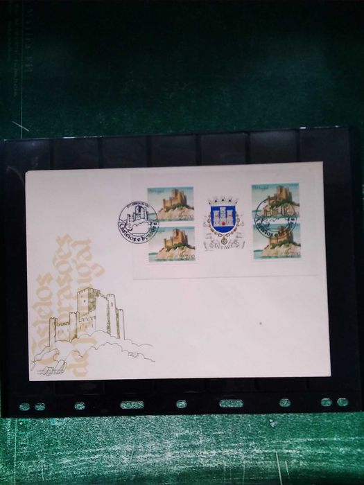 1988 FDC Dos Castelos e Brasões DePortugal MNH **