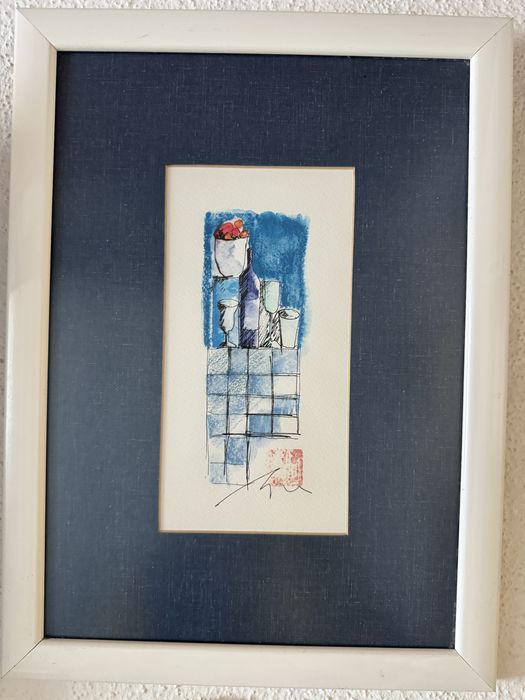 Lote de 7 quadros emoldurados