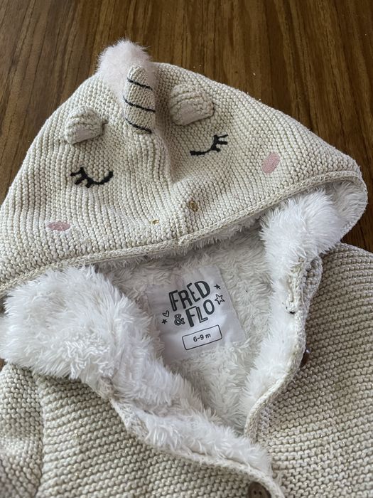 Кофточка утеплена для новонароджених