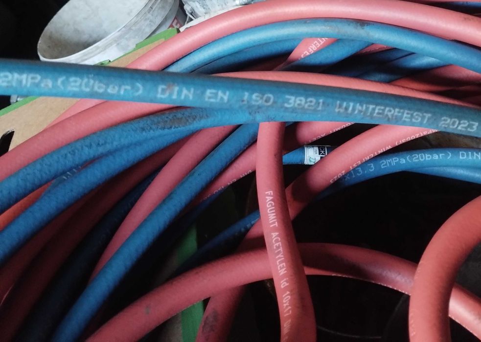 Wąż spawalniczy, wąż palnika.