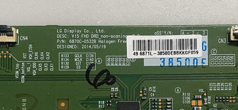 Peças TV Lg 49LF590V EAX662.30701  EAX664.82504 Testadas