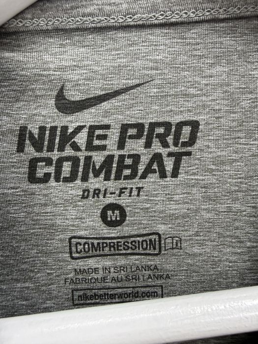 Чоловіча компресійна футболка Nike Pro Combat