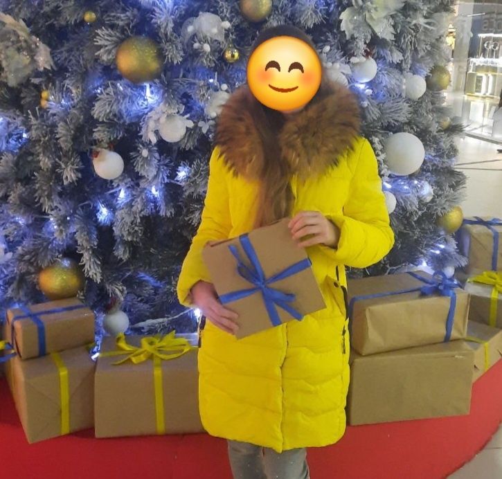 Куртка зимова на дівчинку