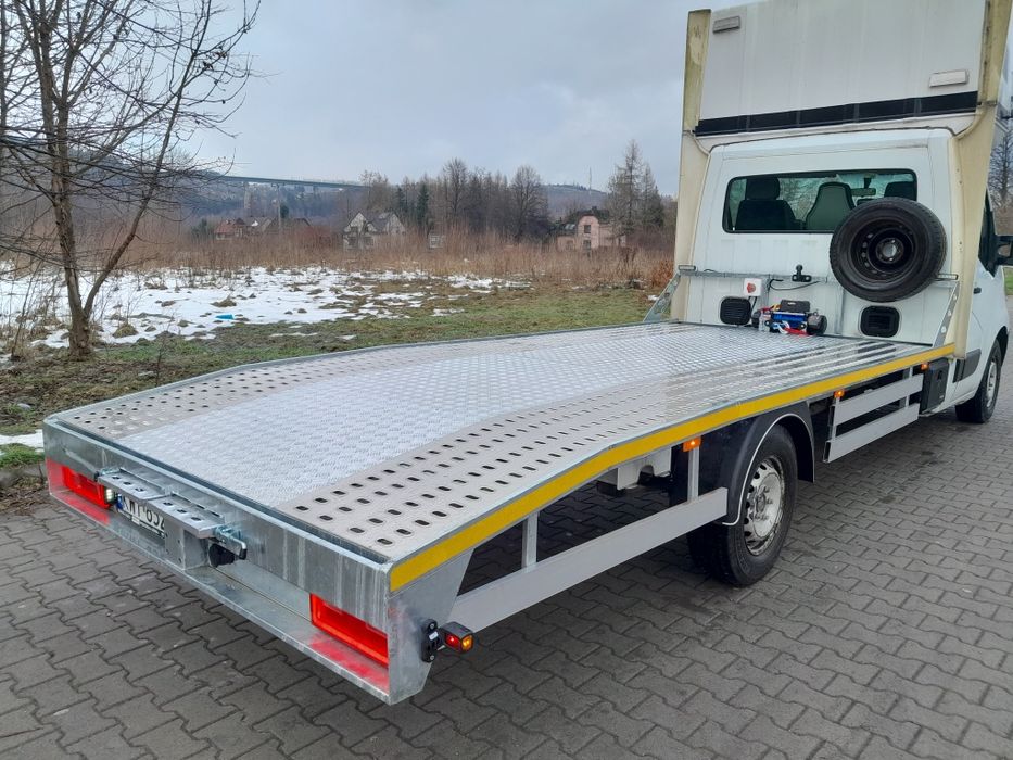 Zabudowa lawety najazdy platforma lawety pomocy drogowej master ducato