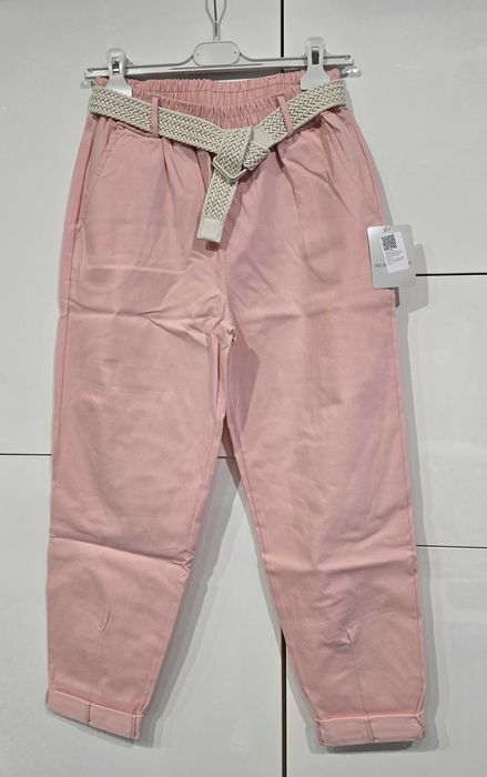 Spodnie gumy mom fit morela róż rozm. uni NOWE