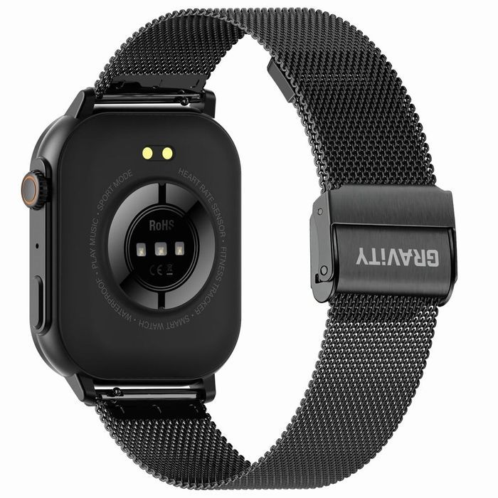 Smartwatch Gravity GT15-3 Czerwony Pasek  + Czarna Bransoleta