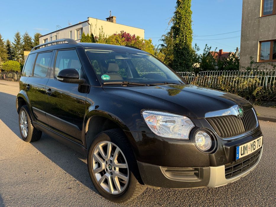 Skoda Yeti Piękna YETI 1.2benz.105KM  4X4  Parktroniki Automat Klimatron