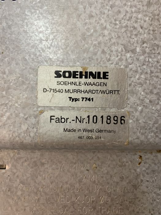 Balança SOEHNLE 20Kg