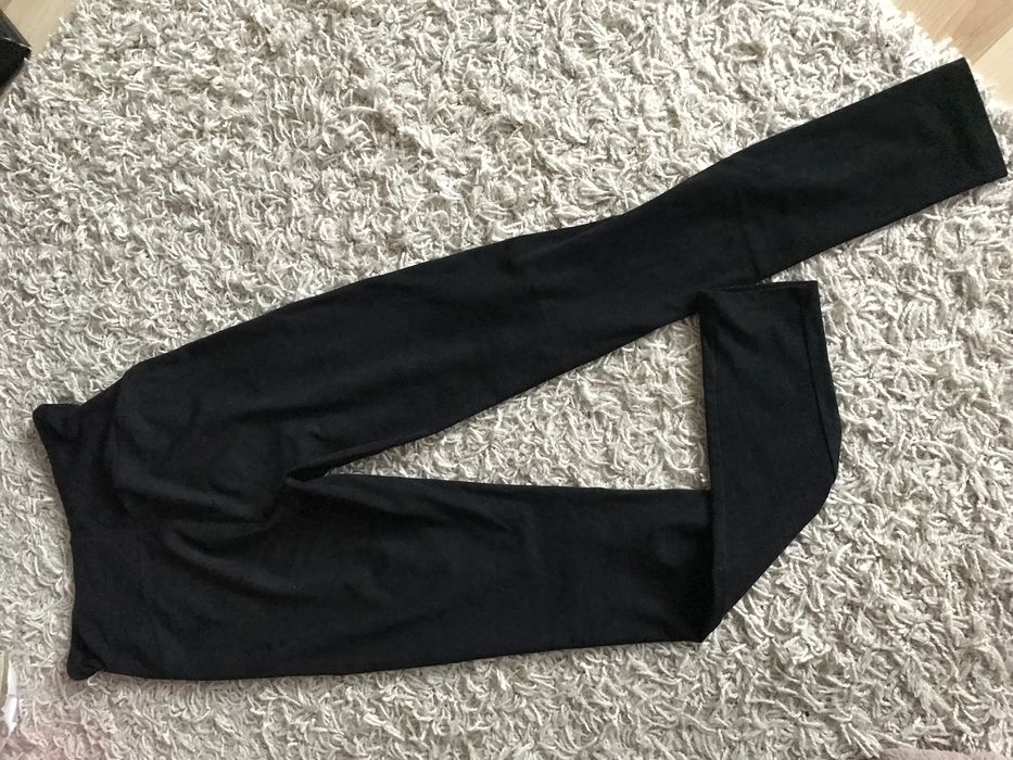 Dżinsy czarne ciążowe r.M