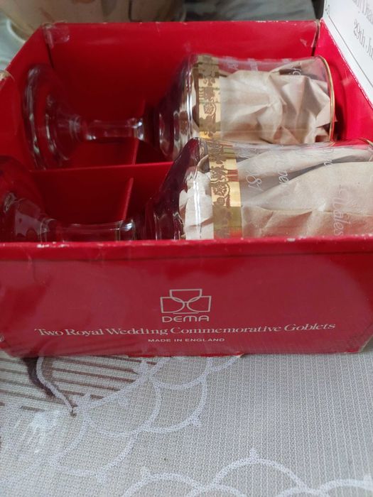 Pamiątkowy zestaw; księżna Diana książe walii 1981r