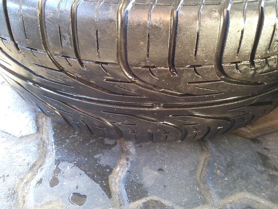 JANTES VW R16 COM PNEUS 205/55 FURAÇÃO 5X100