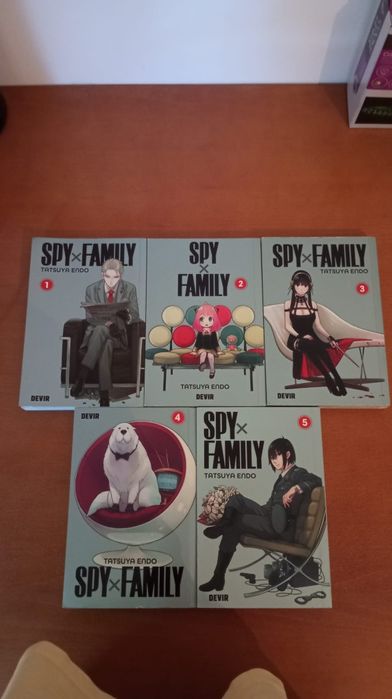 Spy X Family 5 livros